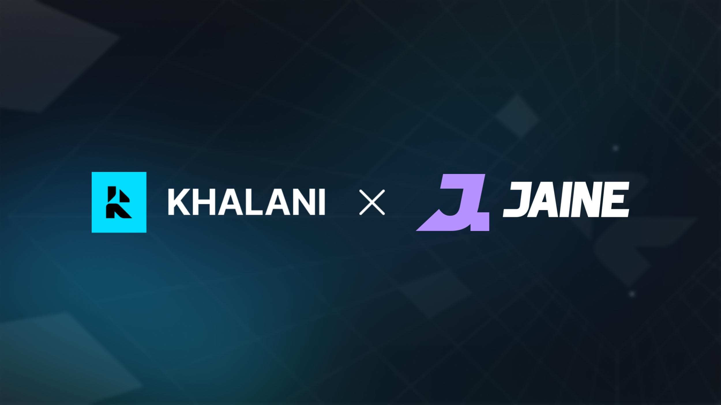 JAINE Taps Khalani to Power Fiat On-Ramps and Cross-Chain Execution on 0G
