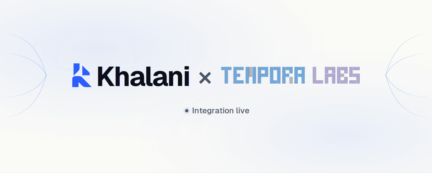 Tempora Labs Integrates Khalani to Power Crosschain Execution Inside DR HIRO, Their Agentic DeFi Investing Copilot