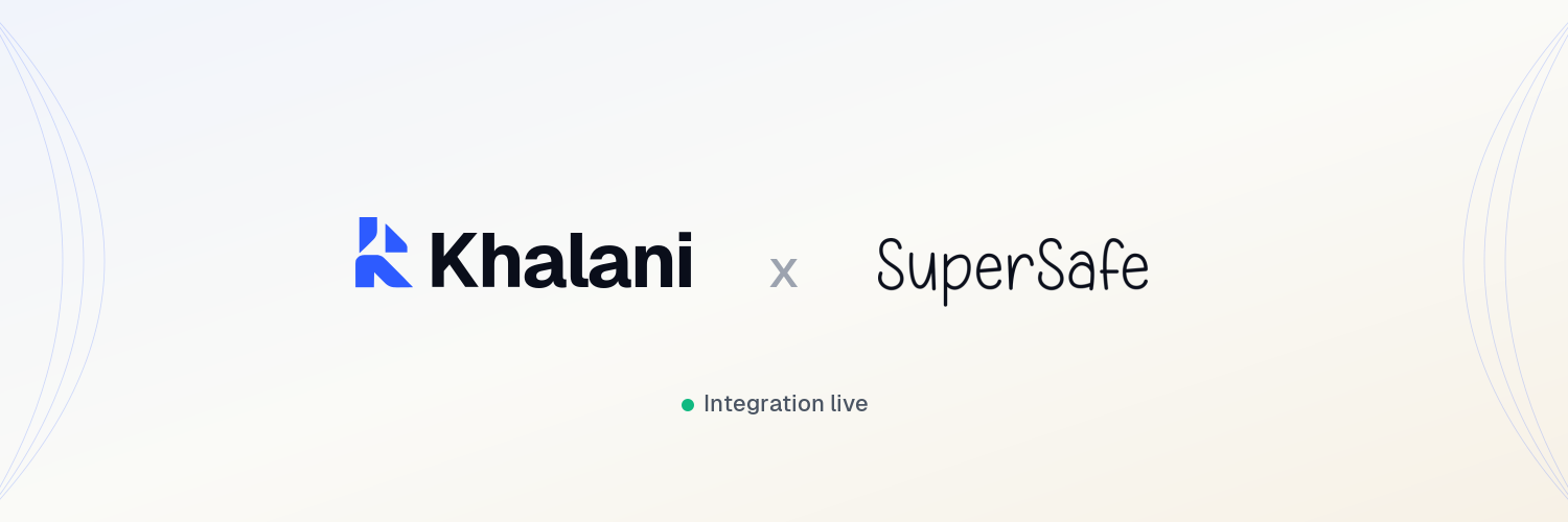 SuperSafe Wallet Integrates Khalani to Power Crosschain Swaps
