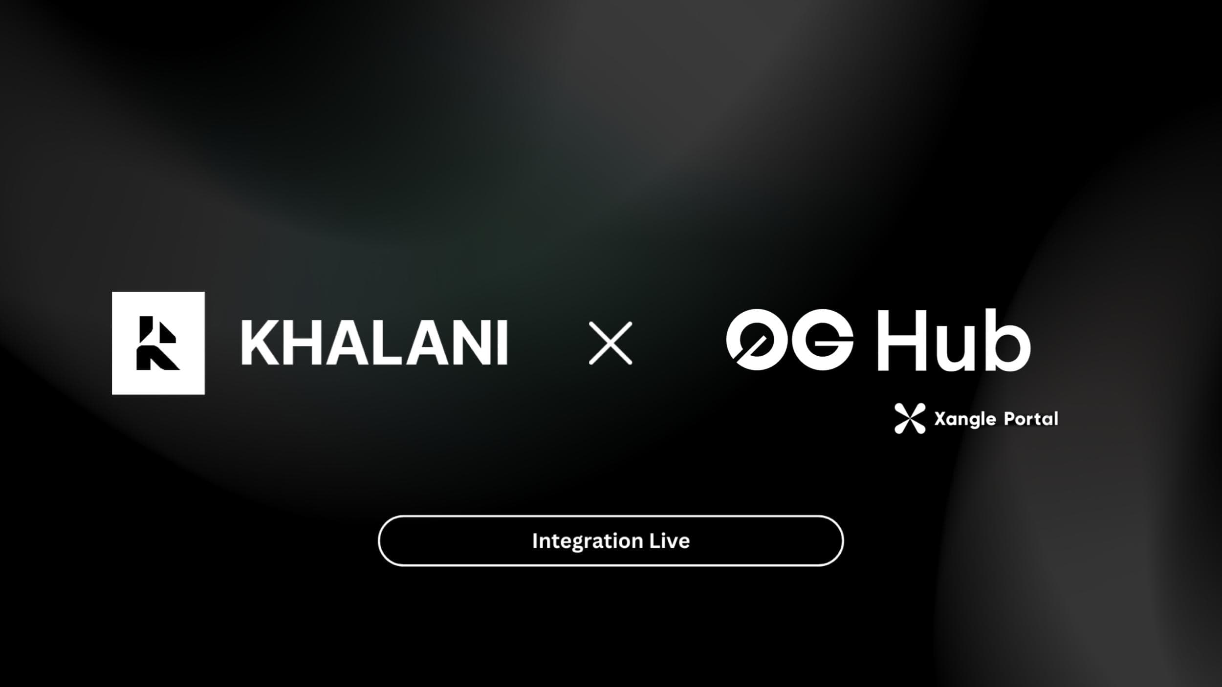 Khalani Powers Crosschain Swaps on the 0G Hub